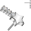 Titanium Top top star zirconia Push-In
