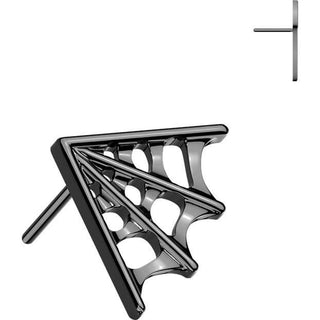 Titanium Top top spider web Push-In