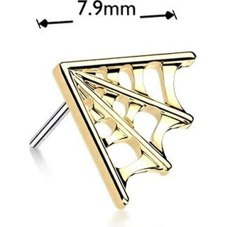 Titanium Top top spider web Push-In