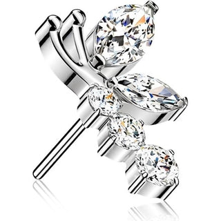Titanium Top top zirconia dragonfly Push-In