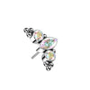 Titan Top Top 3 Zirkonia Opal Push-In