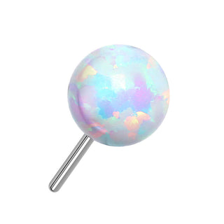 Titanium Top top ball opal Push-In