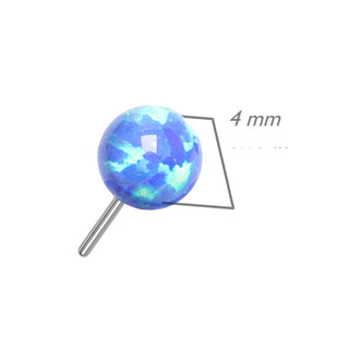 Titanium Top top ball opal Push-In
