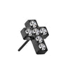 Titanium Top top cross zirconias Push-In