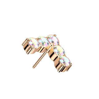 Titanium Top Top L-shaped Zirconia Push-In