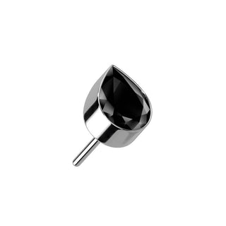 Titan Top Top Tropfen Zirkonia Push-In