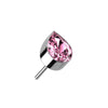 Titan Top Top Tropfen Zirkonia Push-In