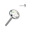 Titanium Top top ball zirconia opal Push-In