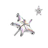 Titanium Top Top Star Zirconia Push-In