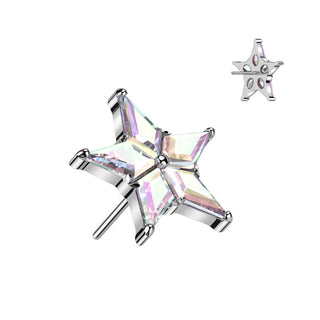 Titanium Top Top Star Zirconia Push-In