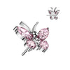 Top Top Butterfly Zirconia Push-In