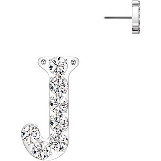 Titanium Top top alphabet initial zirconia Push-In