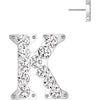 Titanium Top top alphabet initial zirconia Push-In