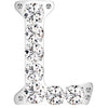 Titanium Top top alphabet initial zirconia Push-In
