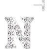 Titanium Top top alphabet initial zirconia Push-In