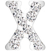 Titanium Top top alphabet initial zirconia Push-In