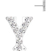 Titanium Top top alphabet initial zirconia Push-In