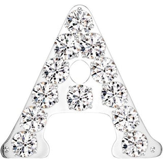 Titanium Top top alphabet initial zirconia Push-In