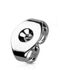 Titan Ohrstecker Schmetterling Push-In