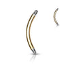 Basis Stab gebogen