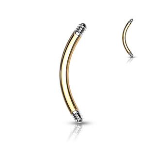 Basis Stab gebogen