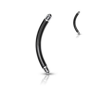 Basis Stab gebogen