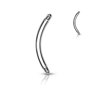 Basis Stab gebogen