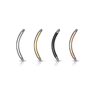 Basis Stab gebogen