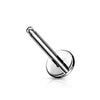 Base labret base flat back