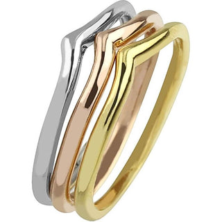 Fingerring Dreifarbig