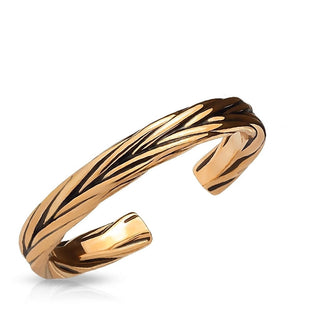 Fingerring Geflochten Verstellbar Gold
