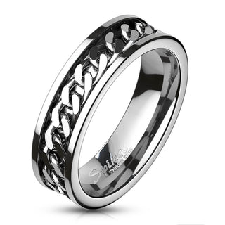 Fingerring Kette Silber