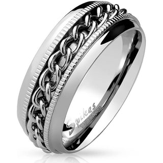 Fingerring Kette Silber