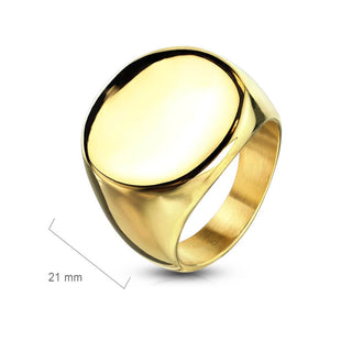 Fingerring Rund Gold
