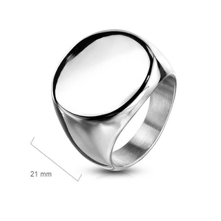 Fingerring Rund Silber