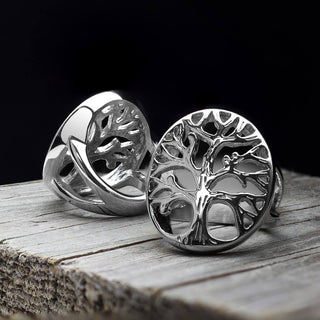 Fingerring Lebensbaum Silber