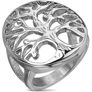Fingerring Lebensbaum Silber