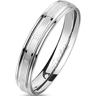 Fingerring Ziffern Silber