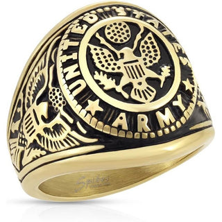Fingerring US Army Gold