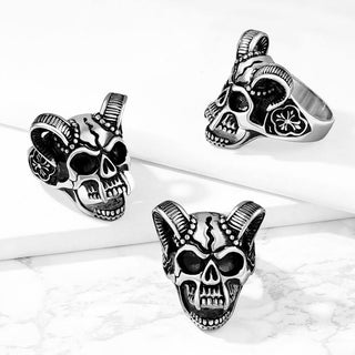 Fingerring Demon Silber