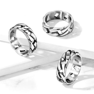 Fingerring Kette Silber