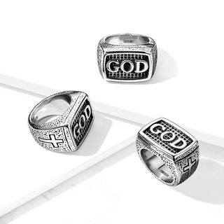 Fingerring GOD Silber
