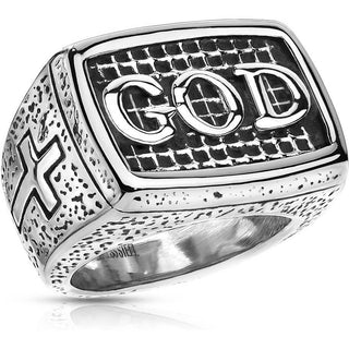 Fingerring GOD Silber