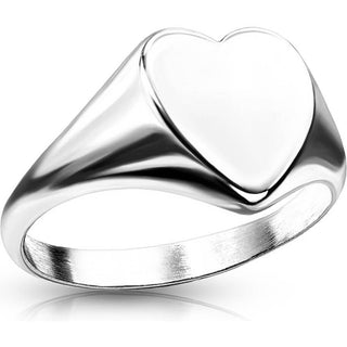 Fingerring Herz Silber