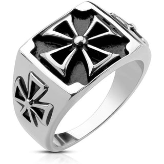 Fingerring Eisernes Kreuz Silber