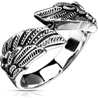 Fingerring Engelsflügel Silber