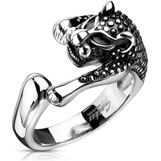 Fingerring Tiger Silber