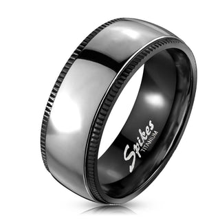 Titan Fingerring Schwarz