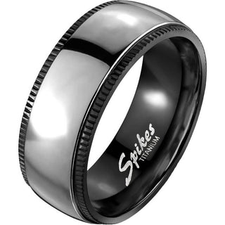 Titan Fingerring Schwarz