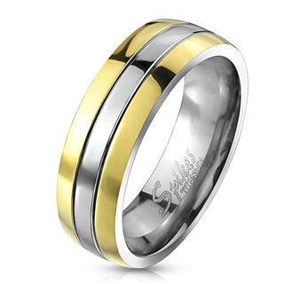 Titan Fingerring Gold Silber